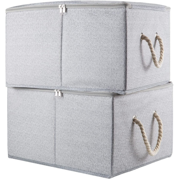 Ebern Designs Fabric Underbed Storage Wayfair.co.uk